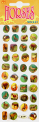 Puffy Mini Horse Stickers -39 Pack