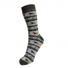 Nu Trendz Running Horse Socks - Green