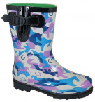 Smoky Mountain Child's Hidden Horses Rain Boot
