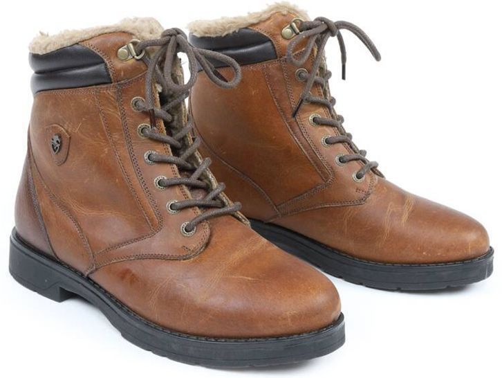 fleece lined chukka boots