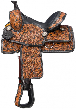 Étriers Royal King Youth Marron – Modèle 57-1383 FF-2 – Neufs