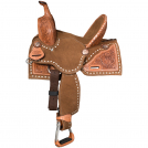 Silver Royal Youth SB Barrel Style Saddle