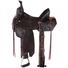 Silver Royal Sawyer Barrel Saddle