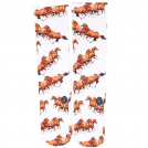 Running Horses Crew Socks