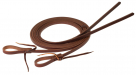 Weaver STS Ranch Signature Tack Harness Leather Water Tie End Split Reins - 1/2 x 8ft