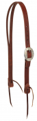 Weaver STS Ranch Signature Tack Harness Leather 1 inch Split Ear Headstall - Jessie
