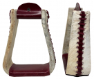 Rugged Ride Wrapped Rawhide Stirrups
