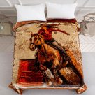 Nu Trendz Barrel Rider Queen Blanket
