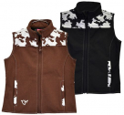 Cowboy Hardware Cowprint Yoke Poly Shell Vest - Youth