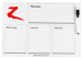 Horze Schedule White Board