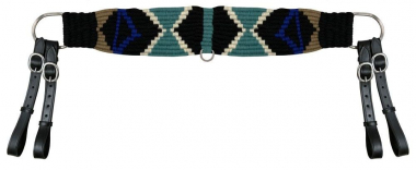Cavezza Showman Bronc In Lana Mohair E Nylon – Multicolor Per Cavallo Taglia Media