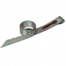 Weaver Blossom Blast Patterned Poly Tie Strap with Holes