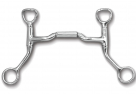 HBT Shank with Mullen with Low Ported Barrel - 5 Inch