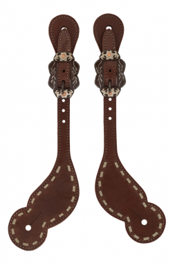 Weaver Buckstitch Spur Straps