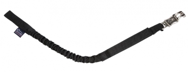 Shires Elasticated Breakaway Bungee Stall Guard – 60 Cm, Schwarz, Mit Panikklipp Für Pferdebox
