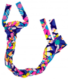 Sleazy Sleepwear 3 Tube Tail Bag - Haze Daisy