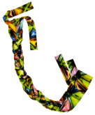 Sleazy Sleepwear 3 Tube Tail Bag - Stained Glass