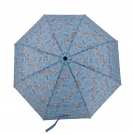 AWST Int'l Lila Compact Umbrella-Blue Toile