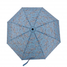 AWST Int'l Lila Compact Umbrella-Blue Toile