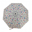 AWST Int'l Lila Compact Umbrella-Horses in Blankets