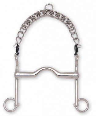 Morso Weymouth Port In Acciaio Inox – Bocca 5,7 Cm – Braccio 140 Mm – Per Cavallo – Jacks Mfg