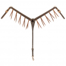 Western Outlaw Tasseled Western Leather Breast Collar