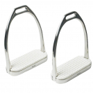 Korsteel Stainless Steel Knife Edge 1 Way Swivel Stirrup Irons