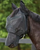 Weatherbeeta ComFitec Double Dart Deluxe Fly Mask with Ears and Nose