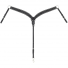 Weaver Floral Tooled Buckstitch Contoured Breast Collar