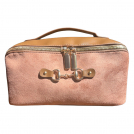 Snaffle Bit Cosmetic Toiletry Bag - Vegan Leather