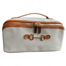 Snaffle Bit Cosmetic Toiletry Bag - Canvas