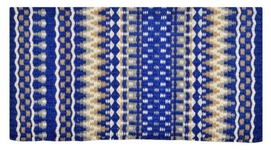 Tapis De Selle Showman – Laine Haut De Gamme – Design Navajo – 36 X 34 Pouces – Neuf