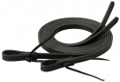 Weaver Leather Black Leather Split Reins