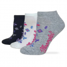 Wrangler Ladies Fun And Comfy Low Cuts Aztec Cross- 3 Pack
