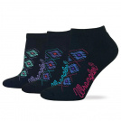 Wrangler Ladies Fun And Comfy Low Cuts - Blacks - 3 Pack