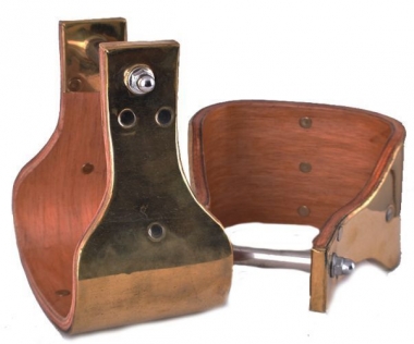 thumbnail image 2 of Pair Of Western Bell Stirrups - Wood With Stainless Steel Cover, Great For Trail Riding & Roping 2 of 11