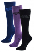 Wrangler Ladies Western Rose Boot Socks - Pair