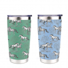AWST Int'l 20 oz Stainless Steel Tumbler - Lila Toile
