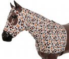 Showman Cow Print Zip Up Lycra Hood