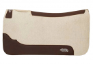 Contoured Steam Pressed Merino Wool Felt Saddle Pad 31 x 32
